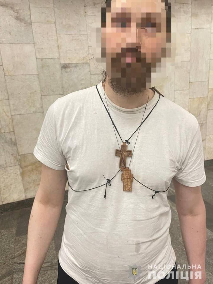 У Києві поліцейські затримали прихильника «руського міра» 