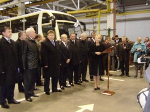 Юлія Тимошенко пообіцяла вивести Луцький автозавод із кризи