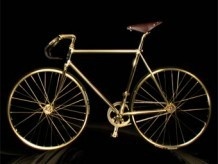 У Лондоні купили перший найдорожчий велосипед з золота